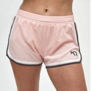 KARI TRAA Elisa Lined Running Shorts Pink Small